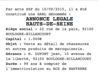 annonce legale hauts-de-seine